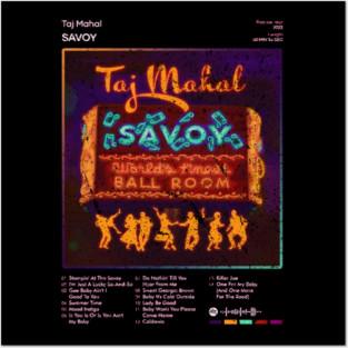 Taj Mahal - Savoy Tracklist Album Posters and Art