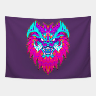 Cyclone - color Tapestry