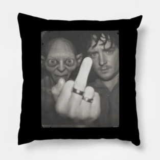 frodo and smeagol Pillow