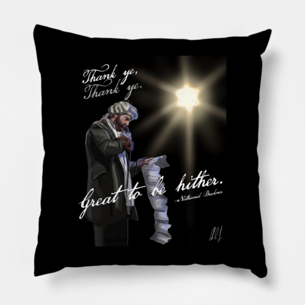 Comedians of Comedy: Thank Ye, Thank Ye Pillow by 51Deesigns