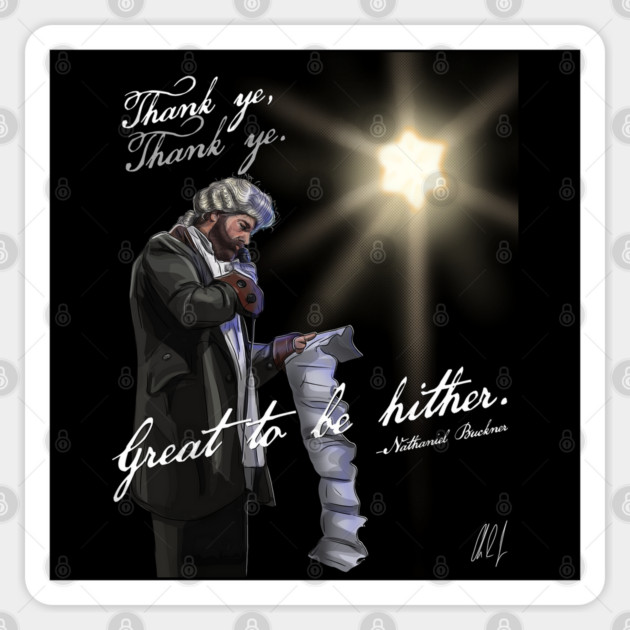 Comedians of Comedy: Thank Ye, Thank Ye Sticker by 51Deesigns