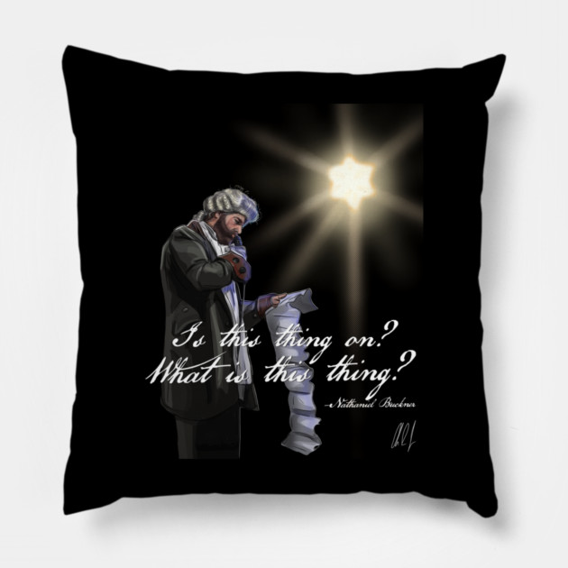 Comedians of Comedy: Is This Thing On? What Is This Thing? Pillow by 51Deesigns