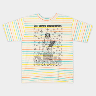 Bee Chaos Coordinator - Funny Beekeeper Kids T-Shirt