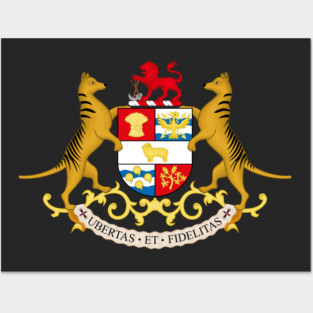 Coat of arms of Tasmania Posters and Art