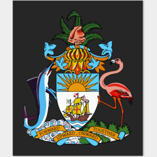 Coat of arms of the Bahamas Posters and Art