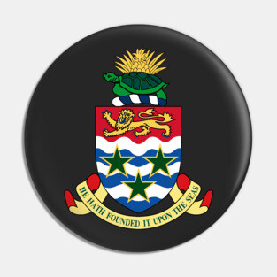 Coat of arms of the Cayman Islands Pin