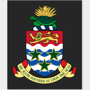 Coat of arms of the Cayman Islands Posters and Art