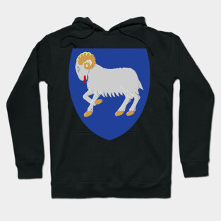 Coat of arms of the Faroe Islands Hoodie