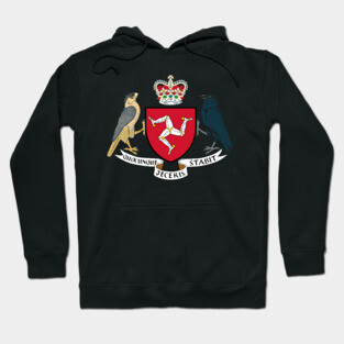 Coat of arms of the Isle of Man Hoodie
