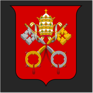 Coat of arms of the Vatican City Posters and Art