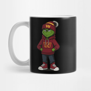 Grinch Player Washington Commanders Mug