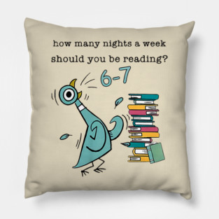 How-Many-Nights-A-Week-Should-You-Be-Reading-6-7 Pillow