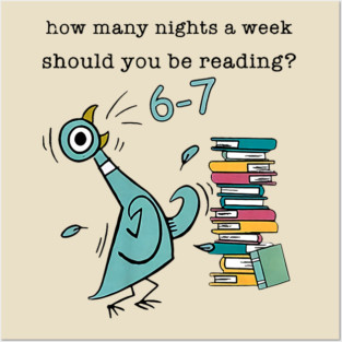 How-Many-Nights-A-Week-Should-You-Be-Reading-6-7 Posters and Art