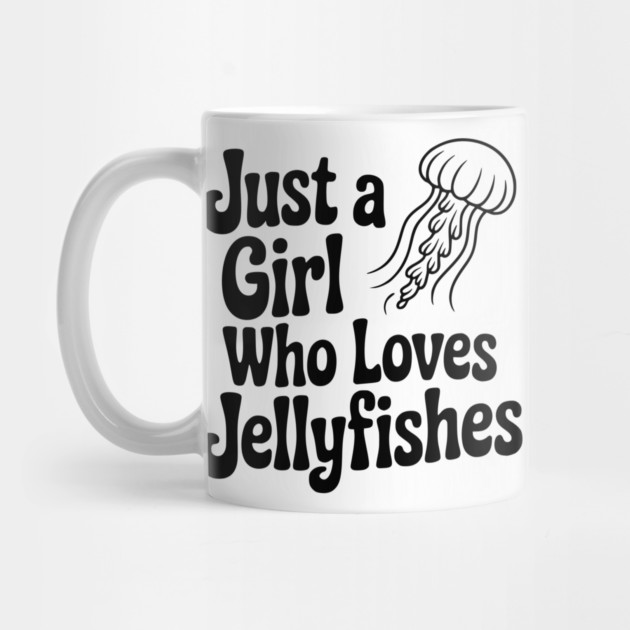 Just a Girl Who Loves Jellyfishes by Frank Ring