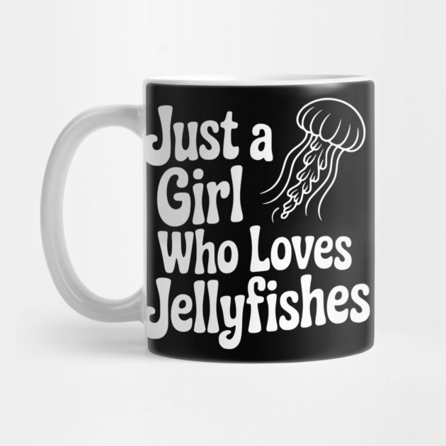Just a Girl Who Loves Jellyfishes by Frank Ring