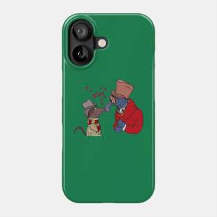 Gonzo and Rizzo kiss Phone Case
