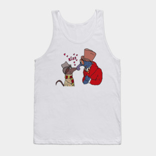 Gonzo and Rizzo kiss Tank Top