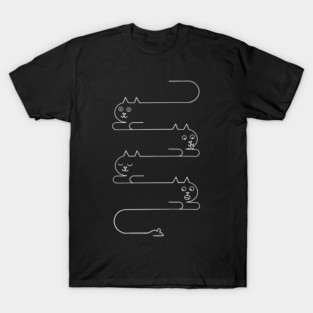 Cats Line T-Shirt