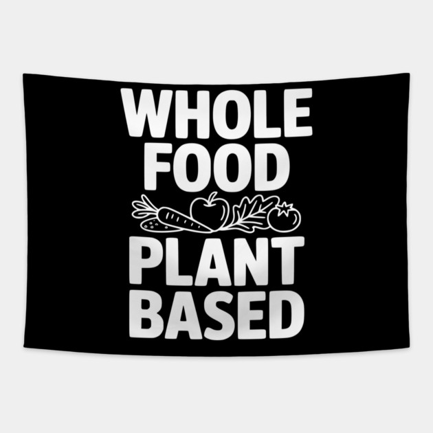 Whole Food Plant Based Tapestry by Frank Ring