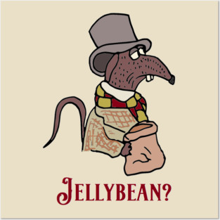 Rizzo the rat - jellybean Posters and Art