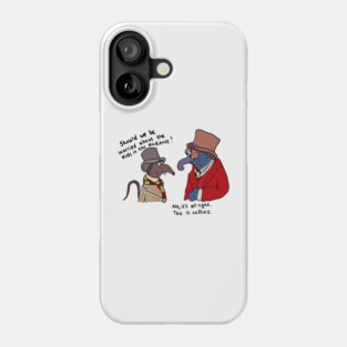 Gonzo and Rizzo - this is culture! Phone Case
