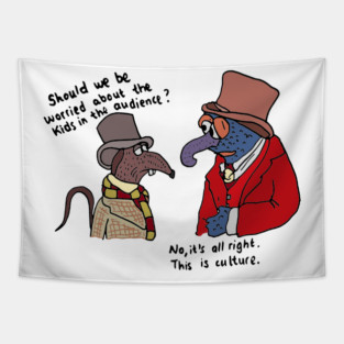 Gonzo and Rizzo - this is culture! Tapestry