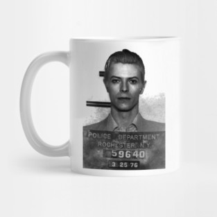 David Bowie MUG SHOT Mug