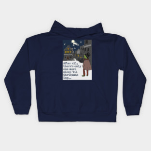 One more sleep 'til Christmas Kids Hoodie