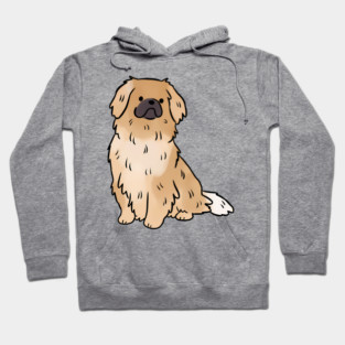 Tibetan Spaniel Dog Cute Fluffy Pet Owner Hoodie