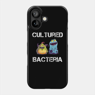 cultured bacteria bacteriologist bacteriologist microbiologist Phone Case
