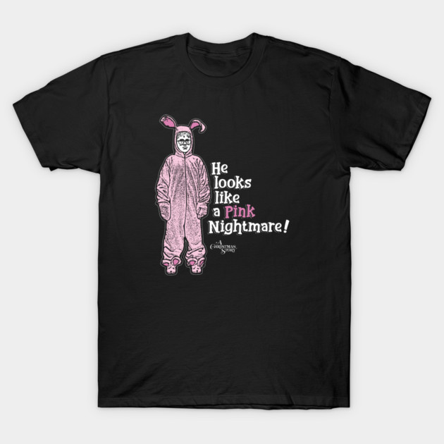 He Looks Like A Pink Nightmare - Dark T-Shirt by Chewbaccadoll