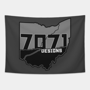 7071 Logo in Gray Tapestry