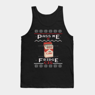 Diet Coke Fridge Cig – Vintage Ugly Christmas Design Tank Top