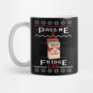 Diet Coke Fridge Cig – Vintage Ugly Christmas Design Mug