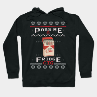 Diet Coke Fridge Cig – Vintage Ugly Christmas Design Hoodie