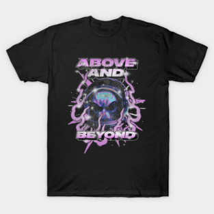 ABOVE AND BEYOND: Alien Astronaut Cyber-Grunge T-Shirt