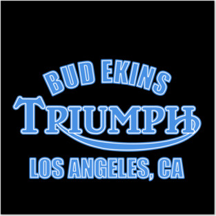 BUD EKINS TRIUMPH Posters and Art