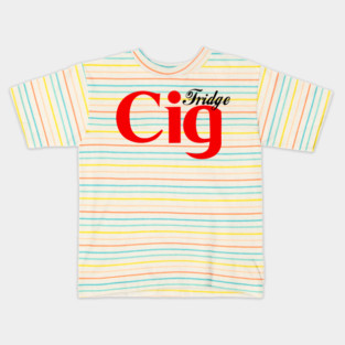Fridge Cig Classic (Black Text) Kids T-Shirt