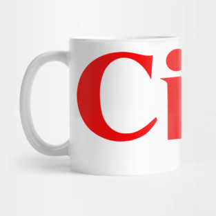 Fridge Cig Classic (Black Text) Mug