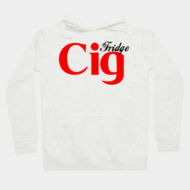 Fridge Cig Classic (Black Text) Hoodie by Shit Post Hero