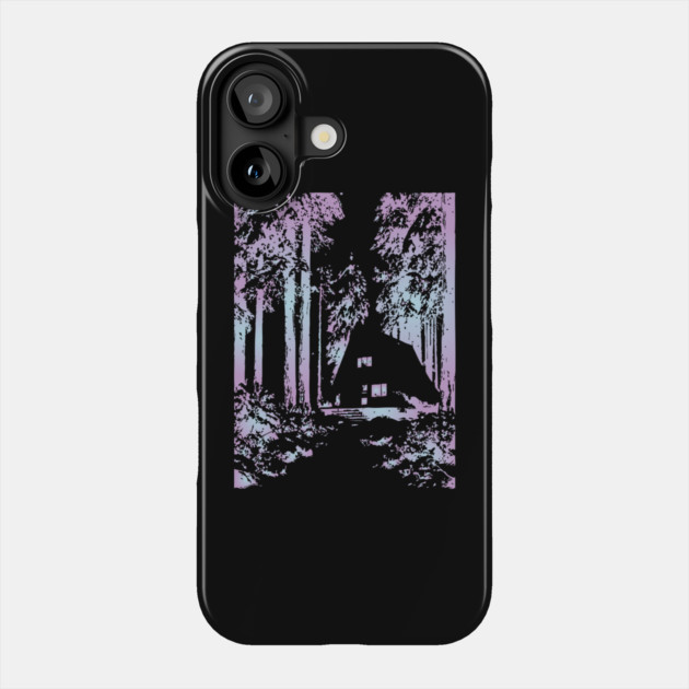Enchanted Forest - Experimental Color Art Phone Case by TuncGK