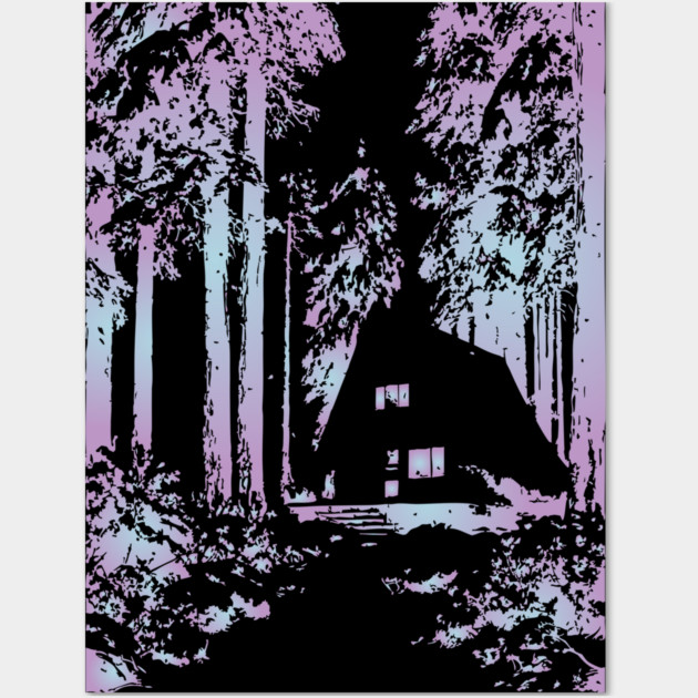 Enchanted Forest - Experimental Color Art Wall Art by TuncGK