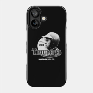 TRIUMPH MOTORCYCLES McQUEEN Phone Case