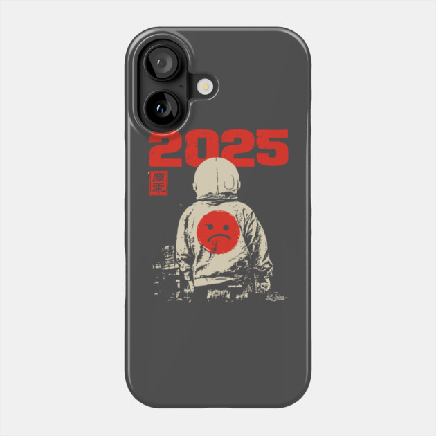 Goodbye 2025 - Wabi Sabi New Year Phone Case by TuncGK