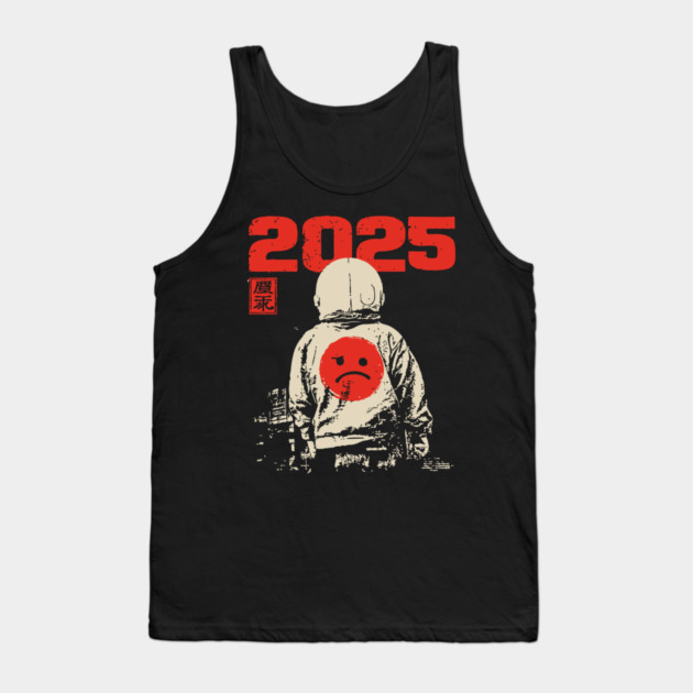 Goodbye 2025 - Wabi Sabi New Year Tank Top by TuncGK