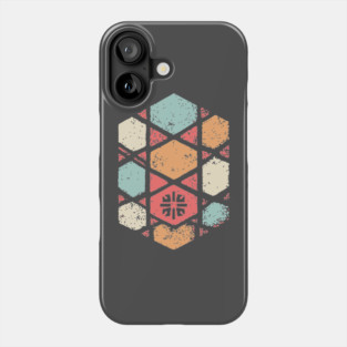 Japanese Asanoha Pattern | Geometric Hexagon Phone Case