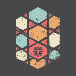 Japanese Asanoha Pattern | Geometric Hexagon T-Shirt