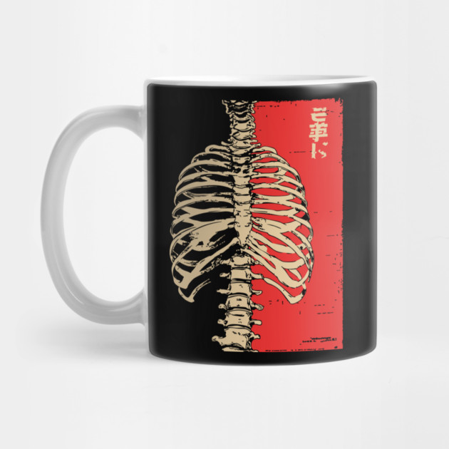 Yokai Spirits Skeleton | Chimimoryo Kanji Ribcage by TuncGK