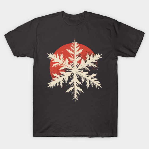 Snowflake Crystal - Nature's Masterpiece Hexagon T-Shirt by TuncGK