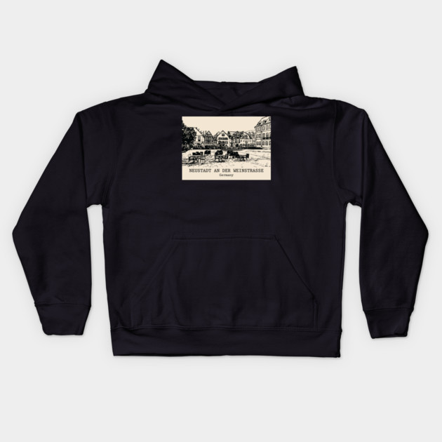 Neustadt an der Weinstraße - Germany Kids Hoodie by Lakeric